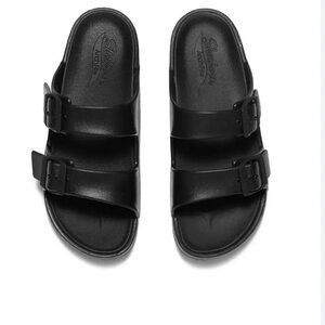 Skechers womens Arch Comfort Cali Breeze 2.0 - Royal Texture Slide Sandal